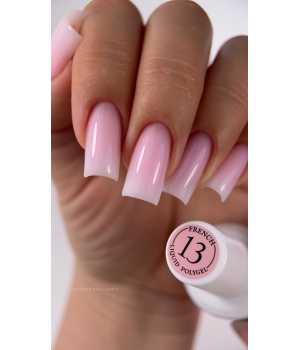 Рідкий полігель Crooz Liquid Polygel French №13, 15 мл